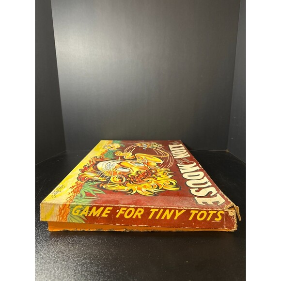 Vintage 1942 The Lion and the Mouse Board Game – Complete Tiny Tots Toy - Picture 4 of 10